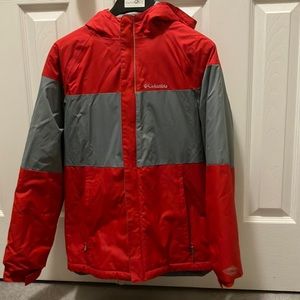 Columbia winter jacket.  Boy’s size large.